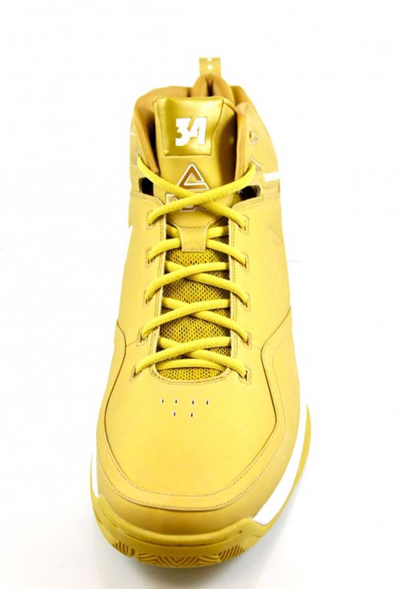 Javale Mcgee Slam Dunk Contest Shoe Yellow Truly Blessed 2011 Peak Relentless All Star 2