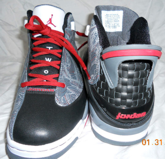 Air Jordan Dub Zero – Black – Varsity Red – Light Graphite | Unreleased ...