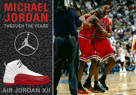 michael jordan wearing jordan 12