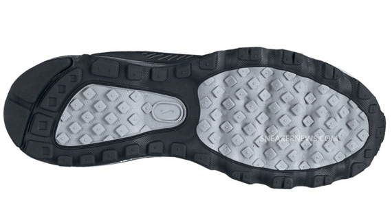 Nike Air Max+ 2010 – Black Leather – White – Metallic Silver ...