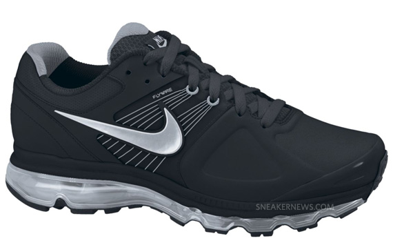 Grazen Kinderachtig Wegversperring Nike Air Max+ 2010 – Black Leather – White – Metallic Silver -  SneakerNews.com
