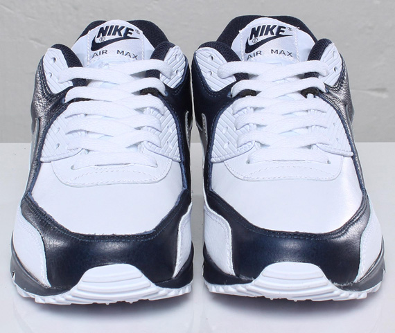 Nike Air Max 90 White Medium Grey Obsidian 06