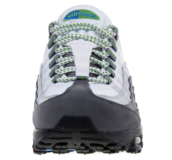 Nike Air Max 95 – Anthracite – Photo Blue – Green Apple – White 