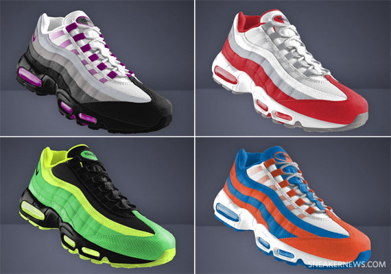 Nike Air Max 95 iD – New Options Arriving March 2011