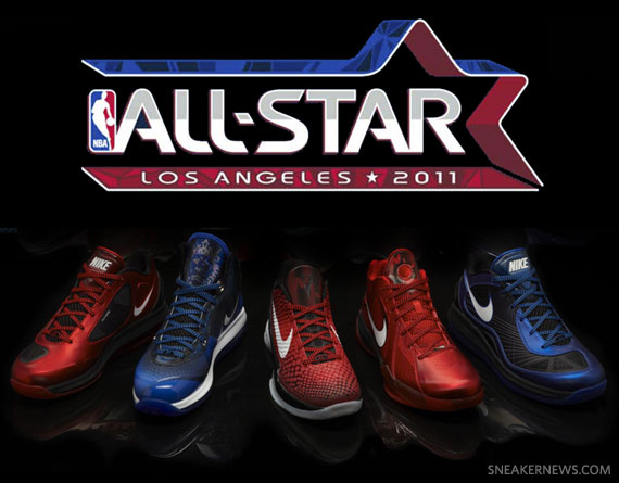 Nike Basketball All-Star 2011 Colorways - Release Reminder