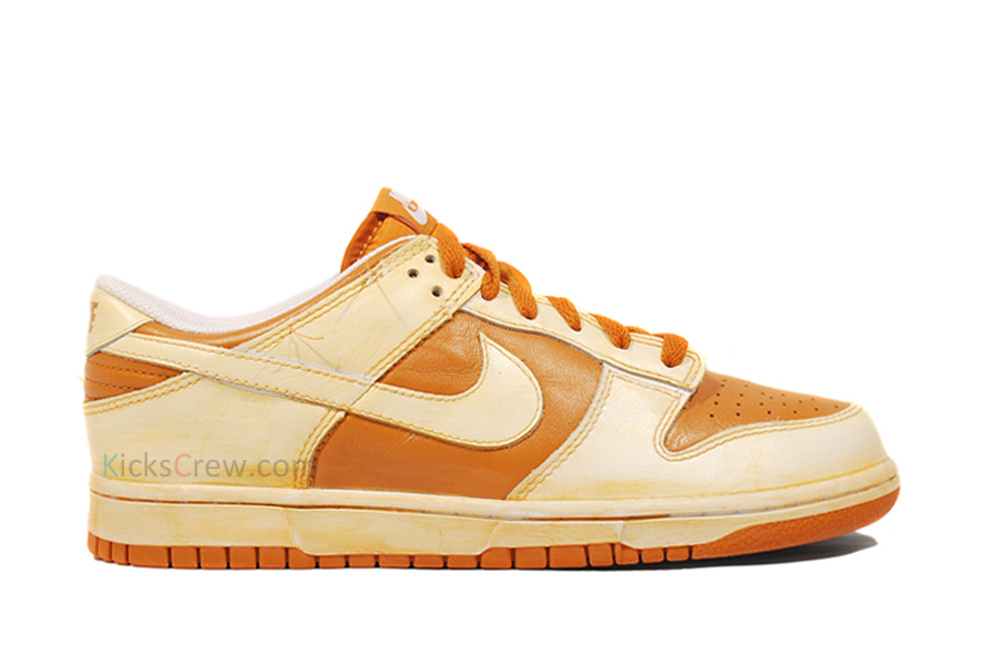 nike-dunk-low-vintage-pack-dark-curry-white-1 Nike Dunk Low Vintage Pack Dark Curry White 1