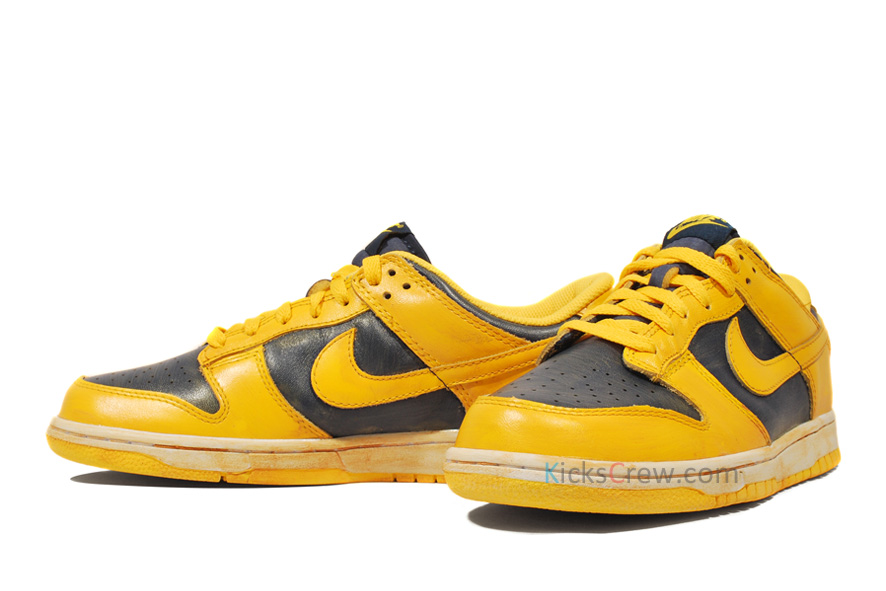 nike-dunk-low-vintage-pack-varsity-maize-midnight-navy-2 Nike Dunk Low Vintage Pack Varsity Maize Midnight Navy 2