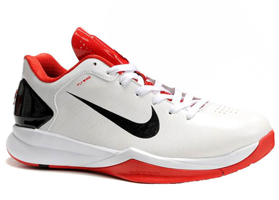 Nike Hyperdunk 2010 Low White Black Varsity Red 02