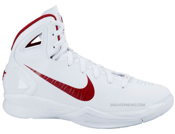 Nike Hyperdunk 2010 White Varsity Red 02
