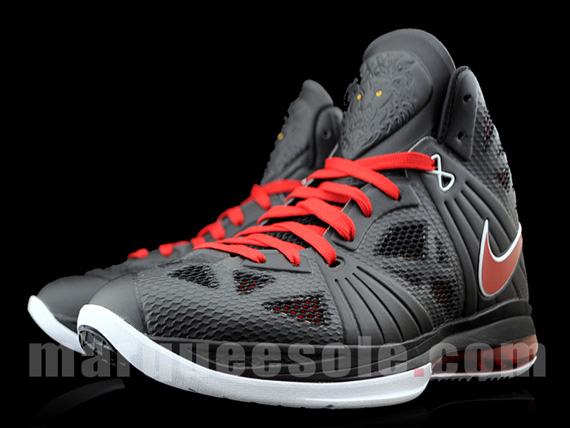Nike Lebron 8 Ps Black Red White 07