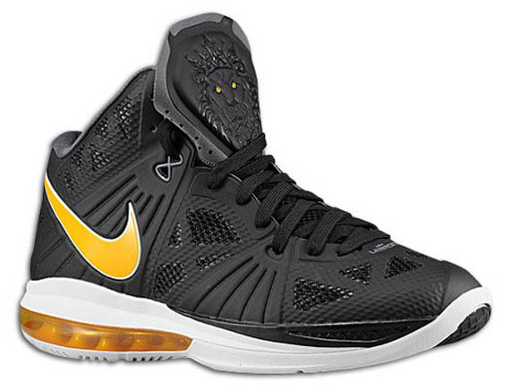 Nike Lebron 8 Ps Black White Yellow 0 01