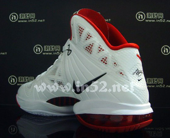 Nike Lebron 8 Ps White Sport Red Black 04