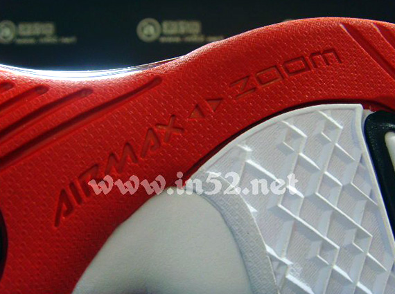 Nike Lebron 8 Ps White Sport Red Black 10