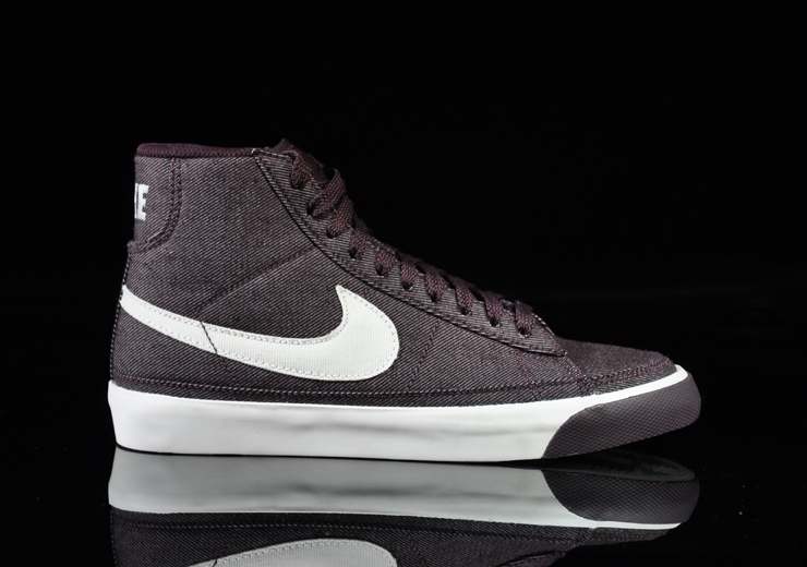 Nike Wmns Blazer Mid Deep Burgundy Denim Sail 1
