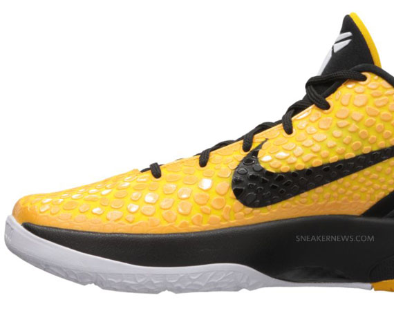 Nike Zoom Kobe Vi Del Sol Black White 10