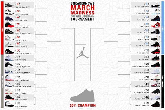 Sneaker News March Madness OG Air Jordan Tournament