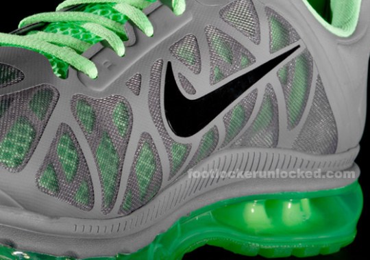 Nike Air Max+ 2011 – Cool Grey – Neon Green