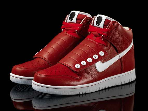 Nike Quest Love Dunks Red Pair