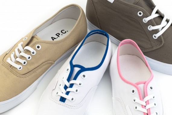 APC x Vans Footwear Collection