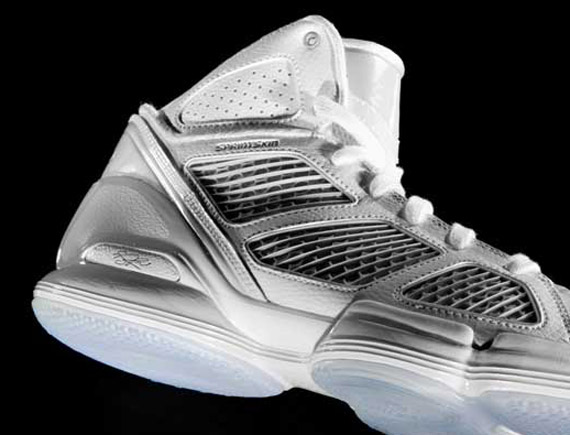 Adidas Adizero Rose 1 5 White Light Grey