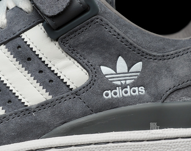 Adidas Originals Forum Lo Rs Grey Suede White 4