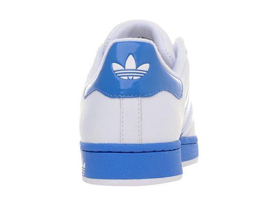 Adidas Originals Superstar Ii Is White Fresh Blue 05