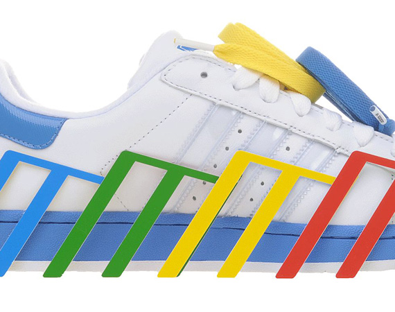 adidas Originals Superstar II - White - Fresh Blue - SneakerNews.com