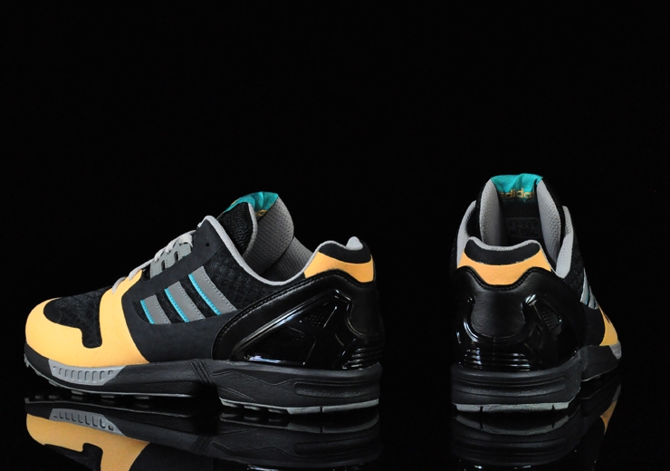Adidas Zx 8000 Black Gold Aqua 5