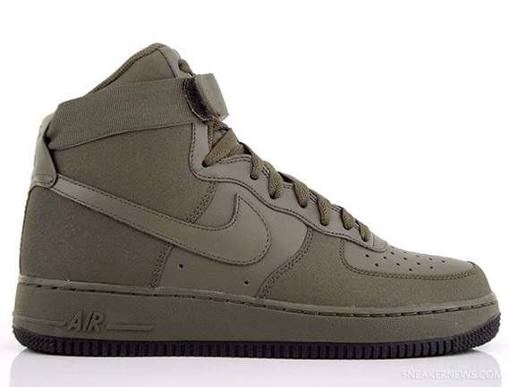 Nike Air Force 1 High - Bog Green - SneakerNews.com