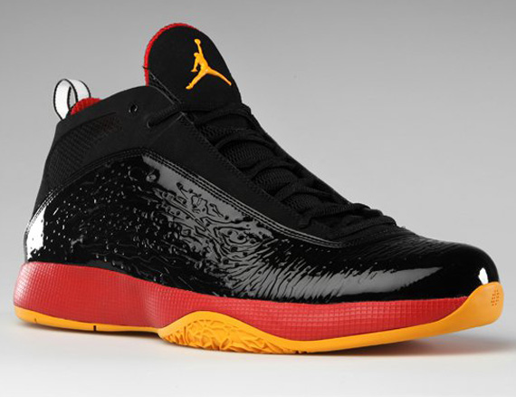 Air Jordan 2011 Dwyane Wade Black Red Yellow Pe 01