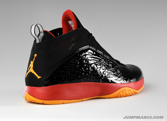 Air Jordan 2011 Dwyane Wade Black Red Yellow Pe 03