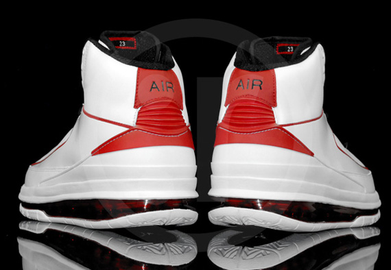 Air Jordan Ii Max White Black Varsity Red Rmk 07