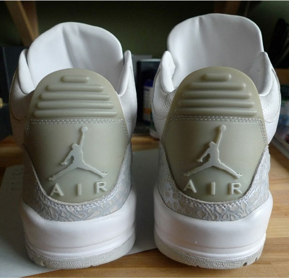 Air Jordan Iii Pearlized White Sample 01