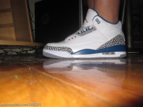 Air Jordan Iii Retro True Blue 2011 2