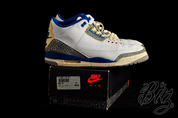 Air Jordan Iii True Blue Og Pair On Ebay 04