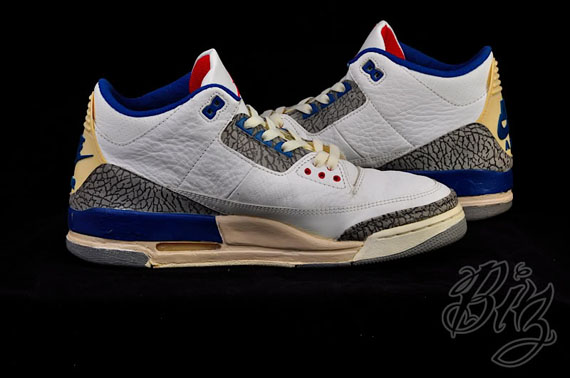 jordan 3 true blue 1988