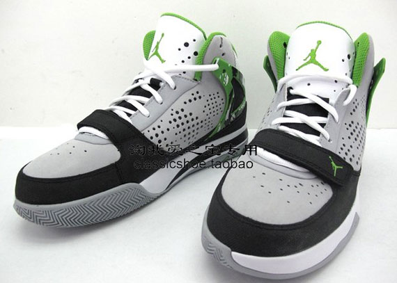 Air Jordan Phase 23 Hoops Wolf Grey Apple Green Black White 02
