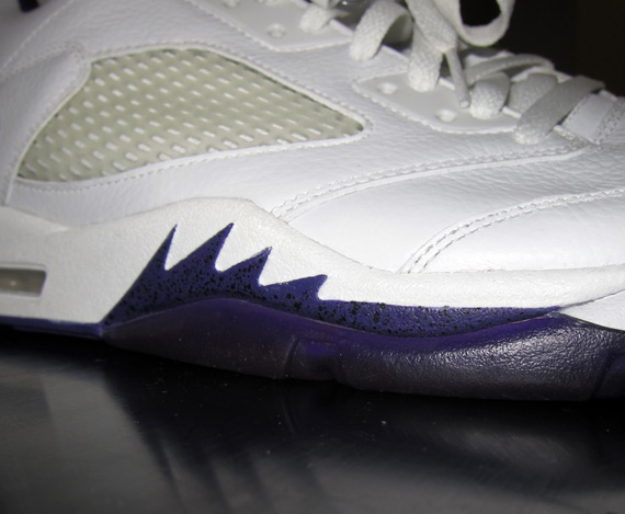 Air Jordan V Low - Mike Bibby Sacramento Kings Home PE - SneakerNews.com