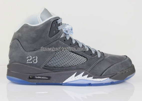 Air jordan Intricate V Wolf Grey Sh 02