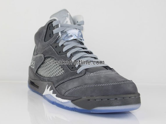 Air jordan Intricate V Wolf Grey Sh 03