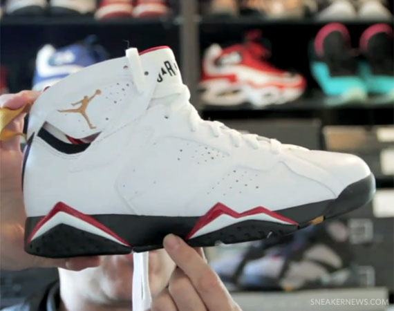 Air Jordan VII Retro 'Cardinal' - Video Review - SneakerNews.com