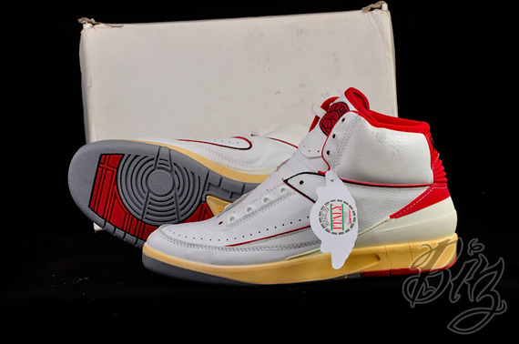 Air Jordan White Red Original Pair On Ebay 014