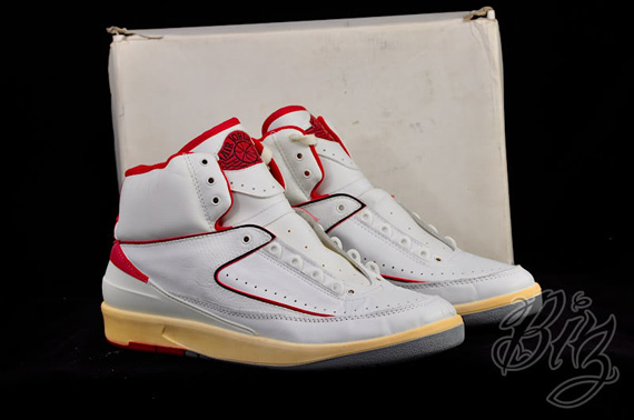Air Jordan White Red Original Pair On Ebay 09