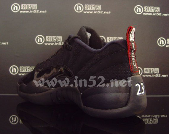 Air Jordan Xii Low Black Patent In52 06