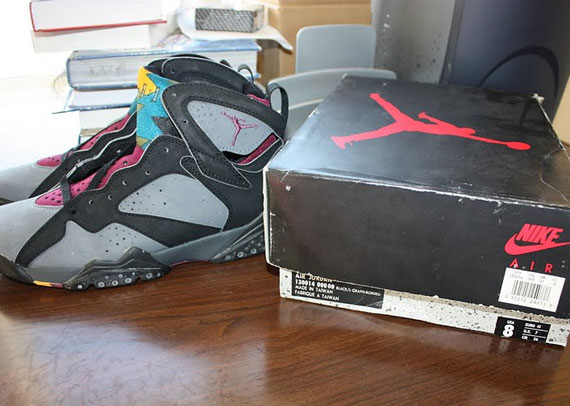 Air Jordan VII ‘Bordeaux’ – Original Pair on eBay