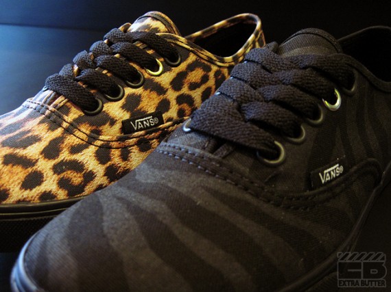 Vans Womens Authentic Lo Pro - Leopard 
