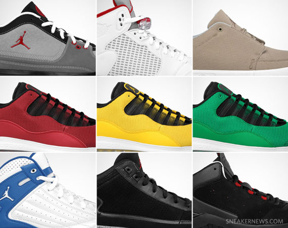 Jordan Brand April 2011 Footwear Release Update