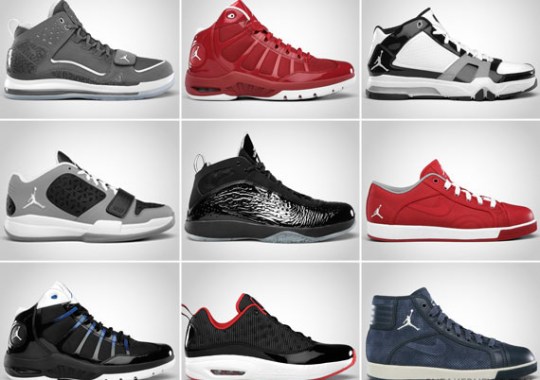 Jordan Brand April 2011 Footwear Releases