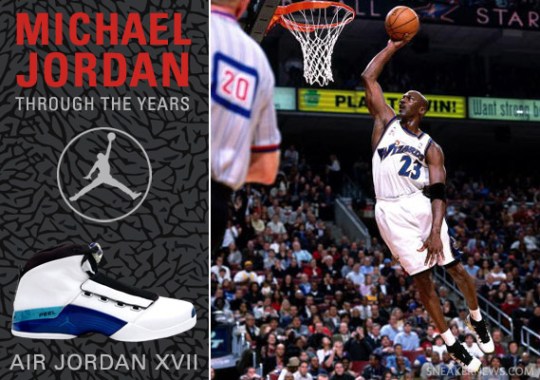 Michael Jordan Through The Years: Air Jordan XVII