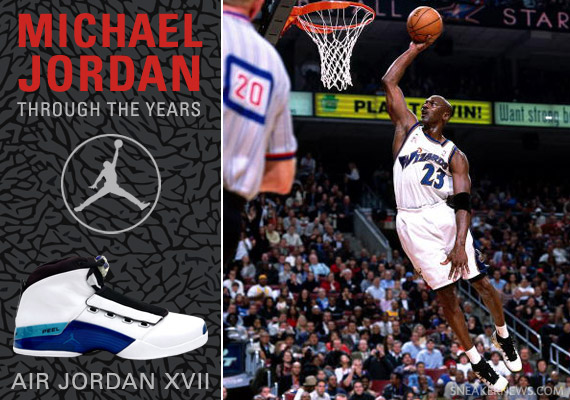 Michael Jordan Through The Years: Air Jordan XVII